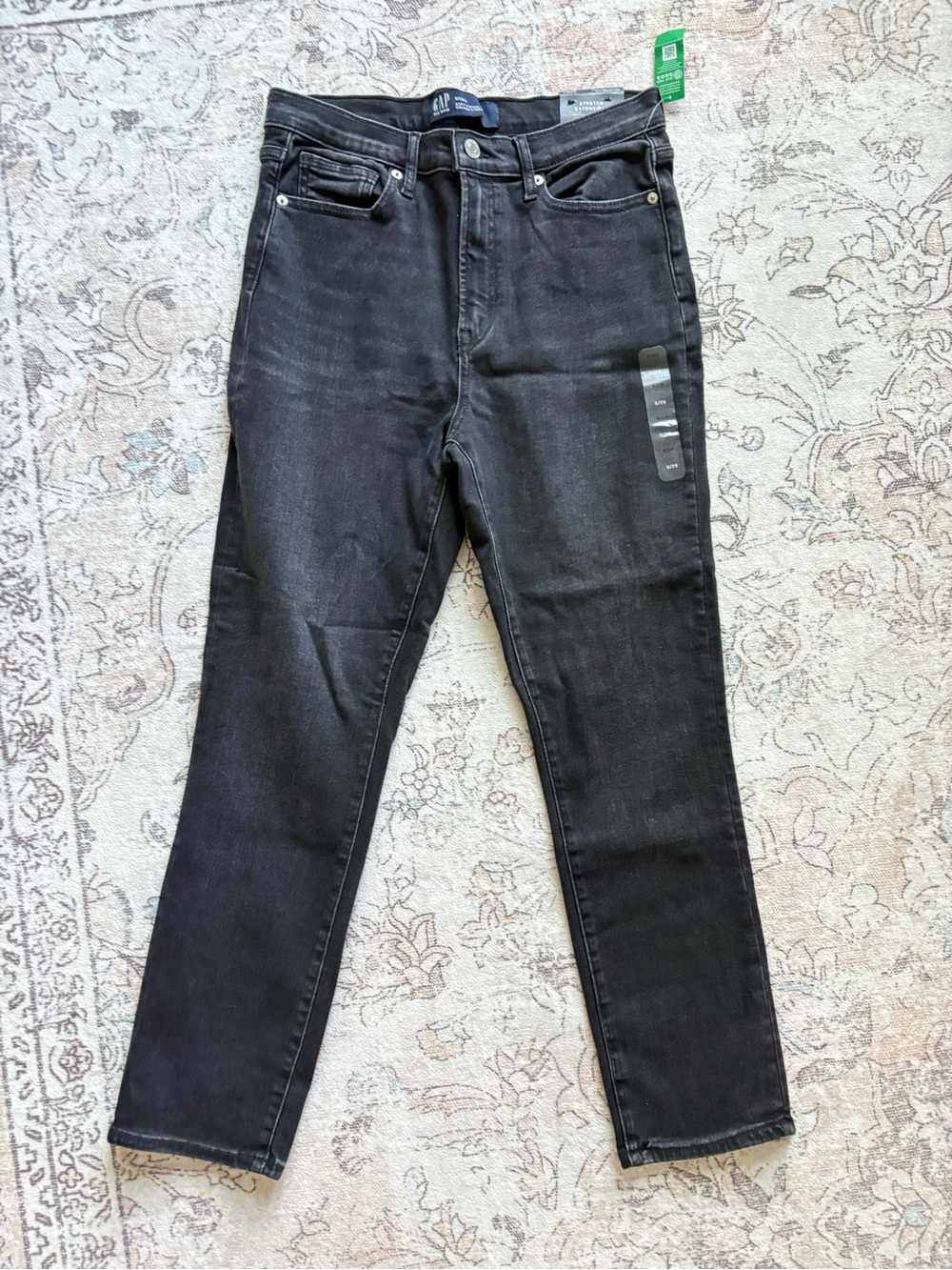 Gap Soft Vintage Classic Black Straight-Leg Women's Jeans Size 8/29R S